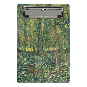Vincent van Gogh Trees and Undergrowth, 1887 Mini Clipboard