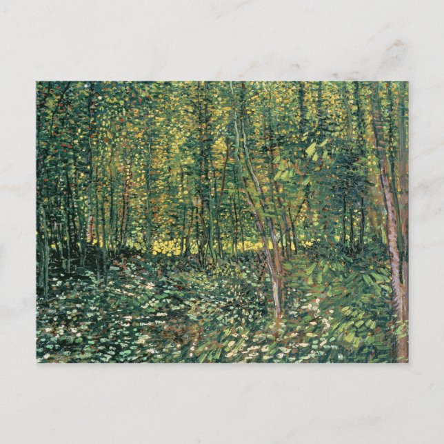 Vincent van Gogh | Trees and Undergrowth, 1887 Postcard (Front)