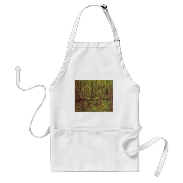 Vincent van Gogh - Trees and Undergrowth Standard Apron (Front)