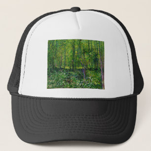 Vincent Van Gogh Trees And Undergrowth Trucker Hat