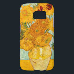 Vincent Van Gogh Twelve Sunflowers In a Vase Art<br><div class="desc">Vincent Van Gogh Twelve Sunflowers In a Vase Art Phone Case</div>