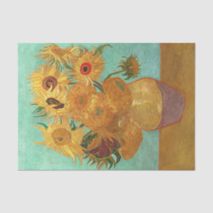 Vincent Van Gogh Twelve Sunflowers In A Vase Tissue Paper
