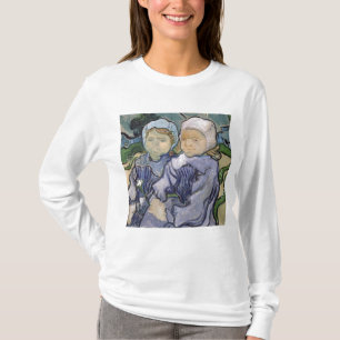 Vincent van Gogh   Two Little Girls, 1890 T-Shirt