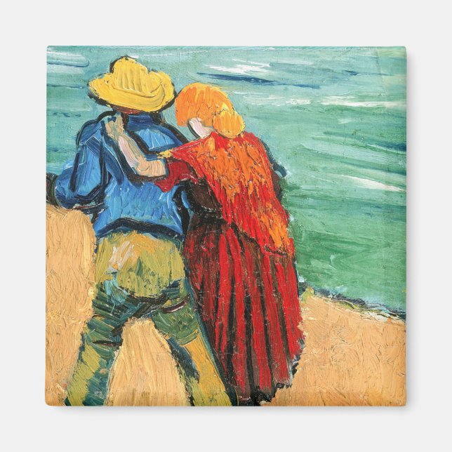 Vincent van Gogh - Two Lovers Magnet (Front)