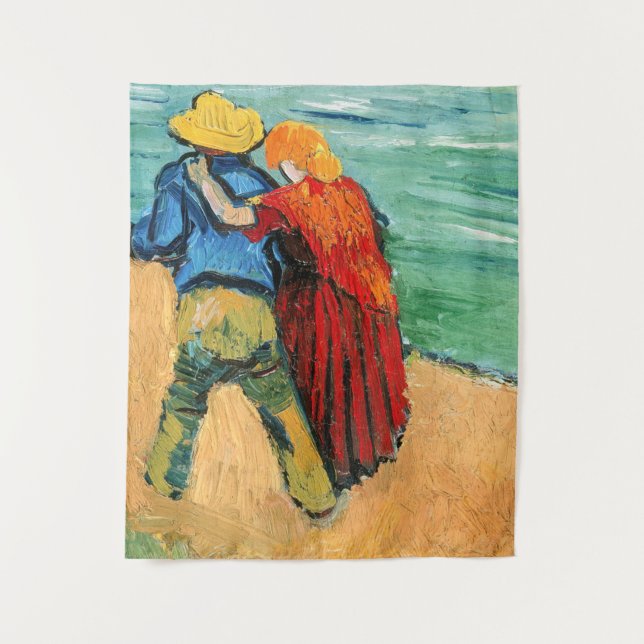 Vincent van Gogh - Two Lovers Tapestry (Front)
