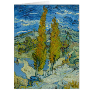 Vincent Van Gogh, Two Poplars in The Alpilles
