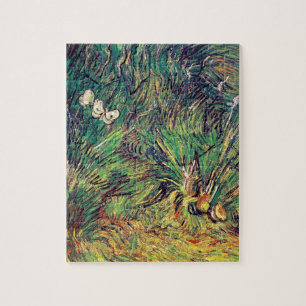 Vincent Van Gogh - Two White Butterflies Fine Art Jigsaw Puzzle