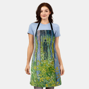 Vincent van Gogh - Undergrowth with Two Figures Apron