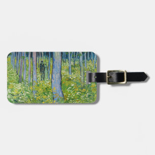 Vincent van Gogh - Undergrowth with Two Figures Luggage Tag