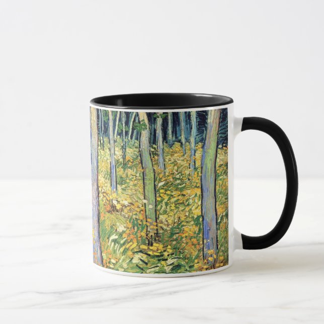 Vincent Van Gogh - Undergrowth With Two Figures Mug (Right)