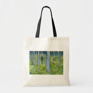 Vincent van Gogh - Undergrowth with Two Figures Tote Bag