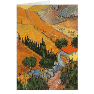 Vincent van Gogh - Valley with Plowman