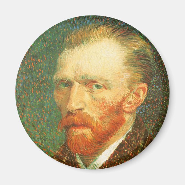 Vincent van Gogh - Van Gogh Self Portrait Magnet (Front)
