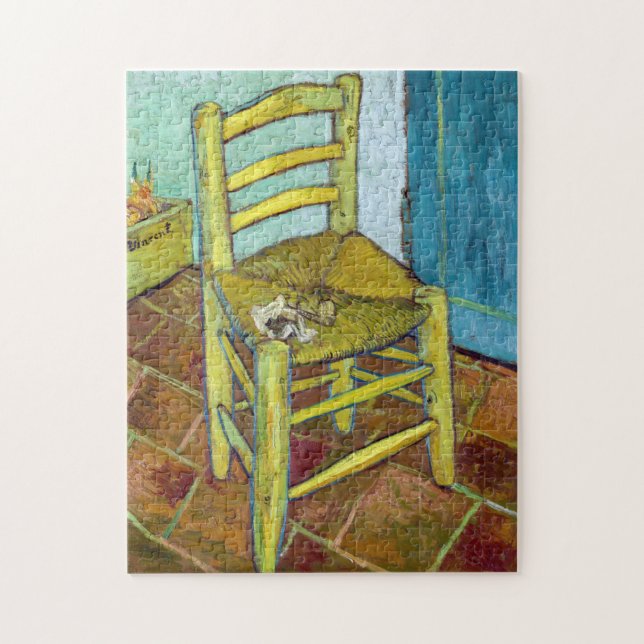 Vincent van Gogh - Van Gogh's Chair Jigsaw Puzzle (Vertical)