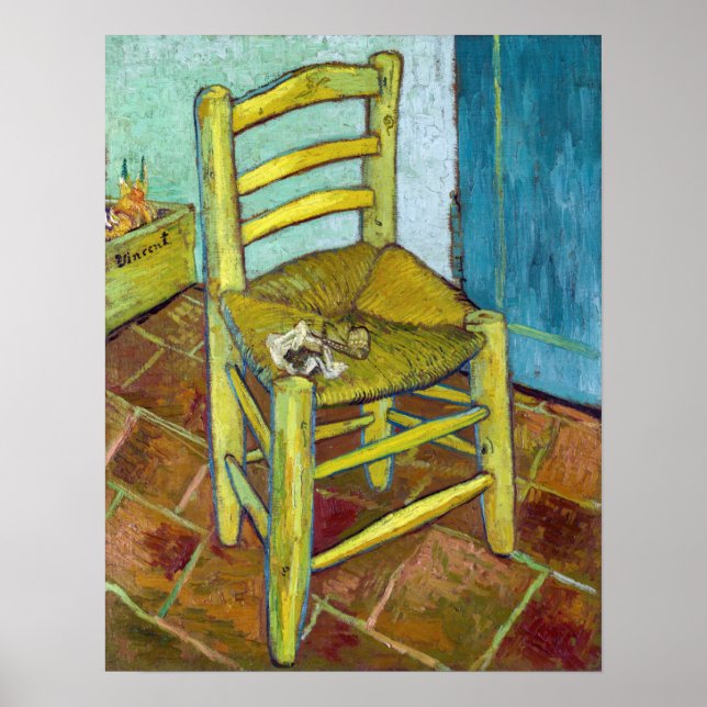 Vincent van Gogh - Van Gogh's Chair Poster (Front)