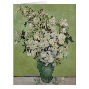 Vincent Van Gogh, Vase of Roses, Roses In The Vase