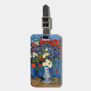 Vincent van Gogh - Vase with Cornflowers & Poppies Luggage Tag