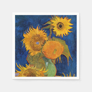 Vincent van Gogh - Vase with Five Sunflowers Napkin
