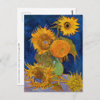 Vincent van Gogh - Vase with Five Sunflowers