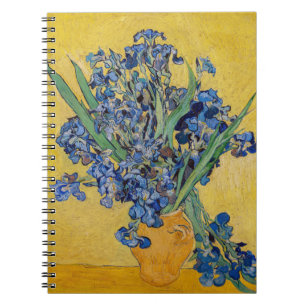 Vincent van Gogh - Vase with Irises Notebook