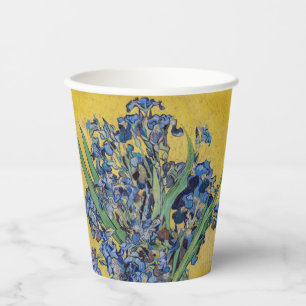 Vincent van Gogh - Vase with Irises Paper Cups