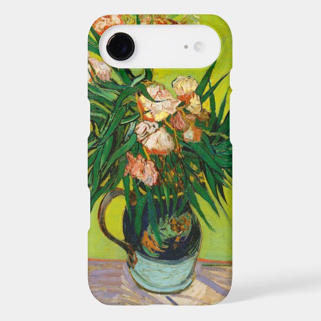 Vincent Van Gogh Vase With Oleanders And Books Case-Mate iPhone Case (Back)