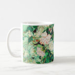 Vincent Van Gogh Vase with Pink Roses Fine Art Coffee Mug<br><div class="desc">Vincent Van Gogh Vase with Pink Roses Fine Art</div>