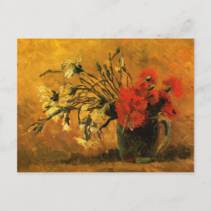Vincent Van Gogh - Vase with Red  Carnations Postcard