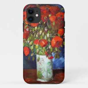 Vincent Van Gogh Vase with Red Poppies Fine Art Case-Mate iPhone Case