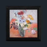 Vincent van Gogh - Vase with Roses & Anemones Gift Box<br><div class="desc">Still Life / Japanese Vase with Roses and Anemones - Vincent van Gogh,  1890</div>