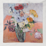 Vincent van Gogh - Vase with Roses & Anemones Trinket Trays<br><div class="desc">Still Life / Japanese Vase with Roses and Anemones - Vincent van Gogh,  1890</div>