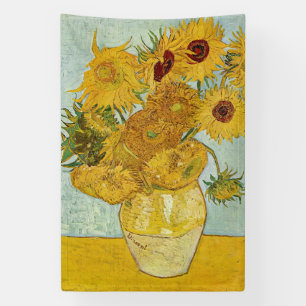 Vincent Van Gogh - Vase with Twelve Sunflowers Banner