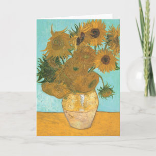 Vincent van Gogh - Vase with Twelve Sunflowers Card