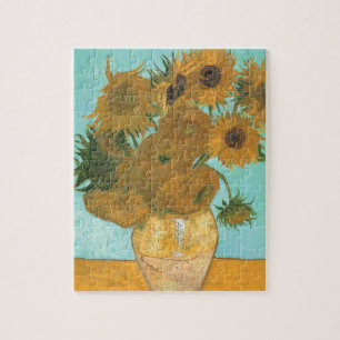 Vincent van Gogh - Vase with Twelve Sunflowers Jigsaw Puzzle