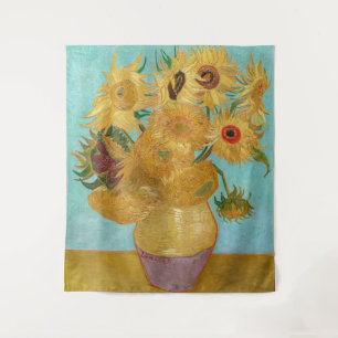 Vincent Van Gogh - Vase with Twelve Sunflowers Tapestry
