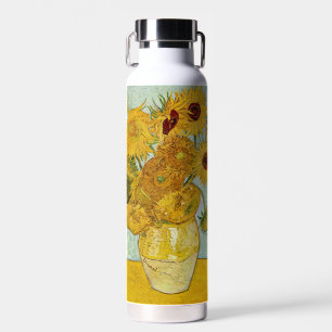 Vincent Van Gogh - Vase with Twelve Sunflowers Water Bottle