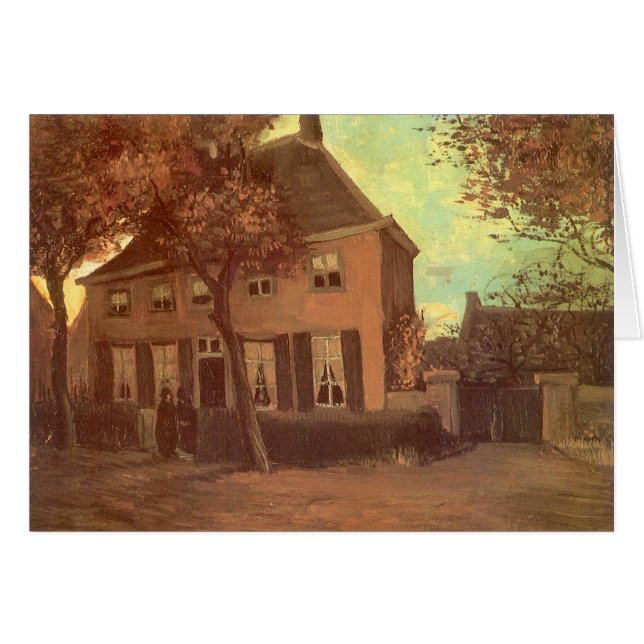 Vincent van Gogh - Vicarage at Nuenen (Front Horizontal)