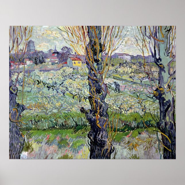 Vincent van Gogh | View of Arles, 1889 Poster (Front)