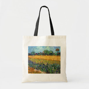 Vincent Van Gogh - View Of Arles With Irises Tote Bag