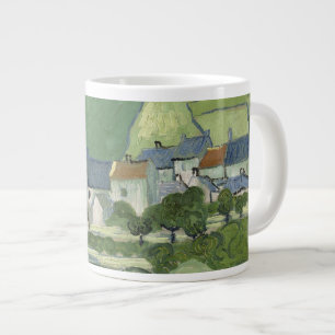 Vincent van Gogh - View of Auvers Large Coffee Mug