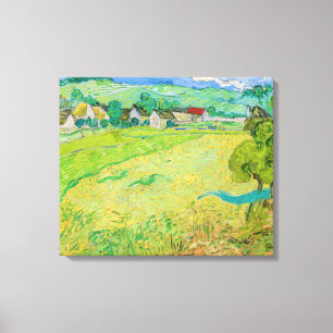 Vincent van Gogh - View of Vessenots near Auvers Canvas Print