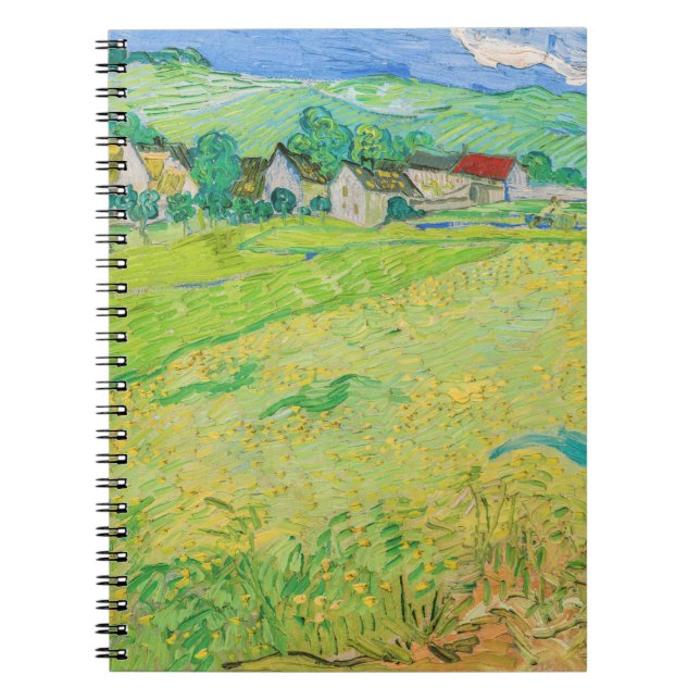 Vincent van Gogh - View of Vessenots near Auvers Notebook (Front)
