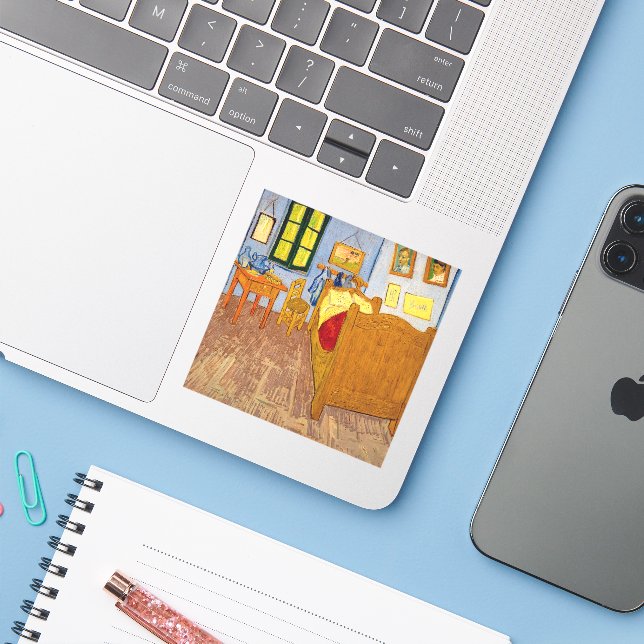 Vincent van Gogh - Vincent's Bedroom in Arles (Laptop w/ iPhone)