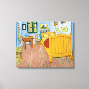 Vincent Van Gogh - Vincent's Bedroom in Arles Canvas Print