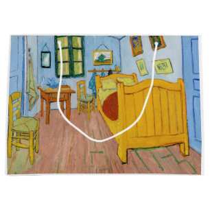 Vincent Van Gogh - Vincent's Bedroom in Arles Large Gift Bag