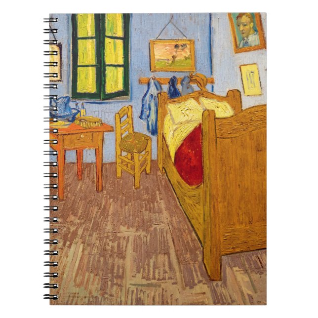 Vincent van Gogh - Vincent's Bedroom in Arles Notebook (Front)