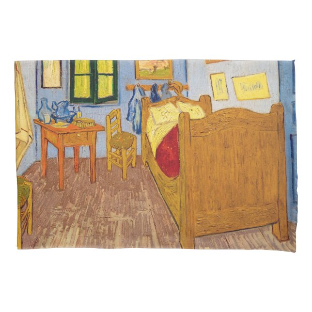 Vincent van Gogh - Vincent's Bedroom in Arles Pillowcase (Front)