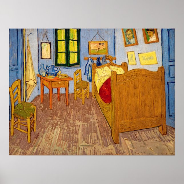 Vincent van Gogh - Vincent's Bedroom in Arles Poster (Front)