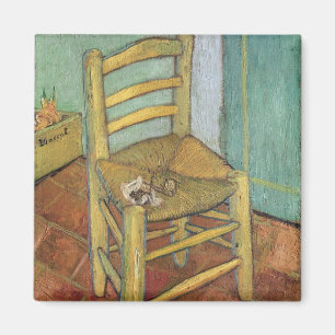 Vincent van Gogh Vincent's Chair, 1888 Magnet