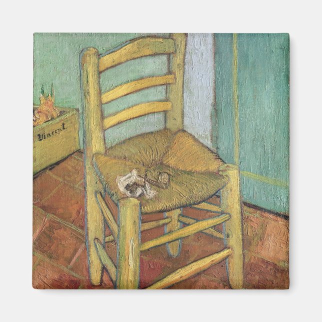 Vincent van Gogh | Vincent's Chair, 1888 Magnet (Front)